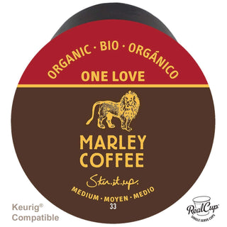 Marley Coffee RealCups - One Love Organic