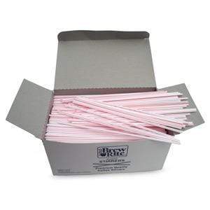 Plastic Stirrer Straws - 7 Inch Stir Straws Box by Rockline