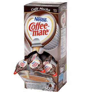 Coffee-mate Liquid Coffee Creamer Tubs - Café Mocha - 50ct Box