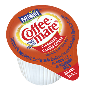 Coffee-mate Liquid Creamer Tubs - Cinnamon Vanilla Crème - 50ct Box